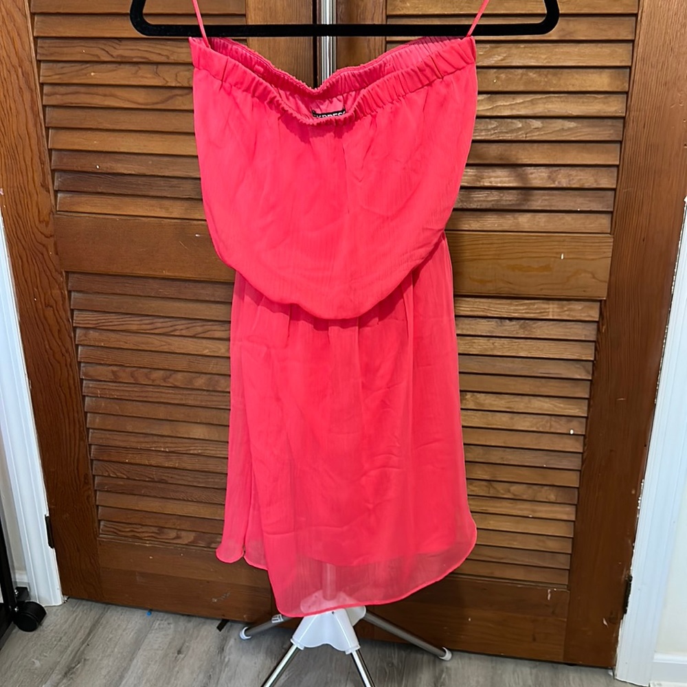 Express Strapless Dress